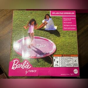 Barbie by Funboy Pink Splash Pad Sprinkler